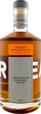 Furneaux 3yo Flinders Island Peated 2nd FILL Sherry 2nd fill PX Sherry 47% 700ml