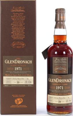 Glendronach 1971 Single Cask Oloroso Sherry Butt #441 K6 and Campbelltounloch Japan 48.1% 700ml