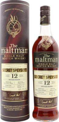 Secret Speyside Distillery 2006 MBl The Maltman 12yo Pedro Ximenez Sherry Butt #107 51.8% 700ml