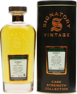 Glenisla 1977 SV Cask Strength Collection #19602 46.1% 700ml