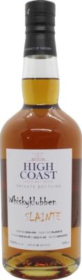 High Coast 2018 WSla Pajarete Whiskyklubben Slainte 56.6% 500ml