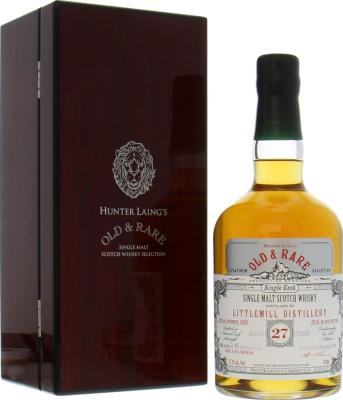 Littlemill 1988 HL Old & Rare a Platinum Selection Refill Hogshead 57.3% 700ml