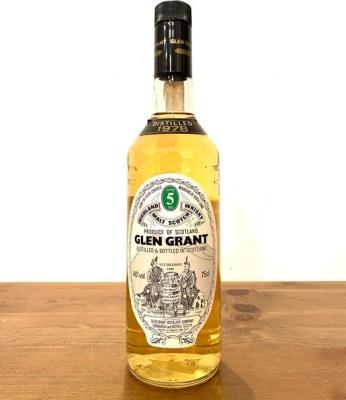 Glen Grant 5yo GM Seagram Italia S.p.A 40% 750ml