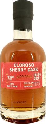Adnams 2015 Distiller's Choice Oloroso Sherry 64% 200ml
