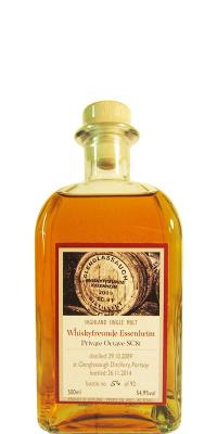 Glenglassaugh 2009 WE Private Octave SC 81 54.9% 500ml