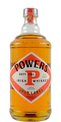 Powers Gold Label Triple Distilled 43.2% 700ml