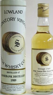 Rosebank 1989 SV Vintage Collection Oak Casks 897 + 898 43% 350ml