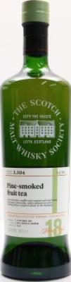 Bowmore 1998 SMWS 3.304 Pine-smoked fruit tea Refill Ex-Bourbon Barrel 56% 700ml