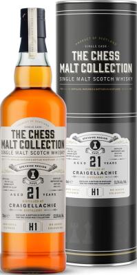 Craigellachie 1995 ChM The Chess Malt Collection Sherry Butt HL.13.321 52.3% 700ml