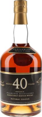 Balblair 40yo SMS Anniversary Selection 47.7% 700ml