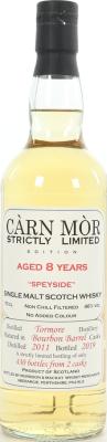 Tormore 2011 MMcK Carn Mor Strictly Limited Edition 2x Bourbon Barrel 46% 700ml