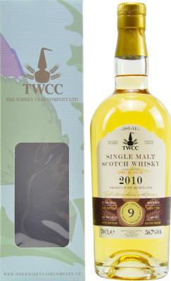 Secret Distillery 2010 TWCC Drum Mor 9yo Bourbon #84 58.7% 700ml