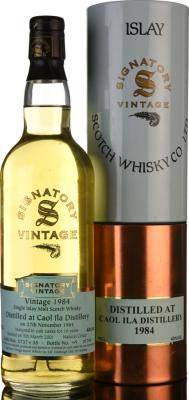 Caol Ila 1984 SV Vintage Collection Oak Casks 5741 + 42 43% 700ml