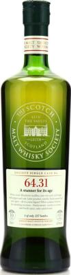 Mannochmore 2001 SMWS 64.31 a stunner for its age 10yo First Fill Ex-Bourbon Barrel 61.9% 700ml
