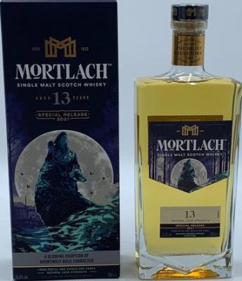 Mortlach 13yo Diageo Special Releases 2021 Virgin and Refill American Oak 55.9% 700ml