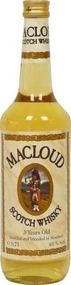 Macloud 3yo Scotch Whisky Bartels-Langness Handelsgesellschaft mbH & CoKg Kiel 40% 700ml