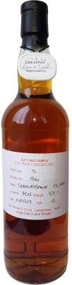 Springbank 2007 Duty Paid Sample For Trade Purposes Only Fresh Sherry Hogshead Rotation 186 57.1% 700ml