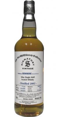 Bowmore 2002 SV The Un-Chillfiltered Collection #2182 46% 750ml