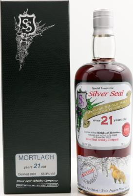 Mortlach 1991 SS 21yo #4246 56.3% 700ml