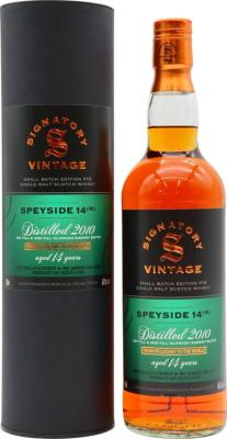 Speyside M 2010 SV Small Batch Edition #16 48.2% 700ml