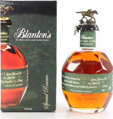 Blanton's Single Barrel Special Reserve #578 40% 700ml