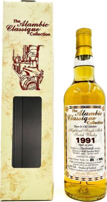 Auchroisk 1991 AC Rare & Old Selection Refill Bourbon Barrel #18403 43.6% 700ml