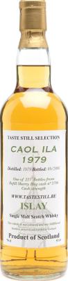 Caol Ila 1979 TS Refill Sherry Hog #2796 57.4% 700ml