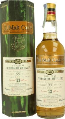 Fettercairn 1991 DL Old Malt Cask Refill Hogshead 50% 700ml