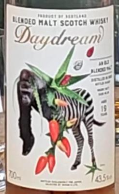 Blended Malt Scotch Whisky 2001 W-e Daydream Sherry Butt Japan Exclusive 43.5% 700ml