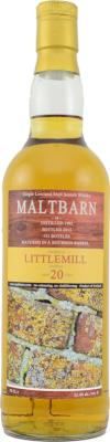 Littlemill 1992 MBa #10 20yo Ex-Bourbon Cask 52.4% 700ml