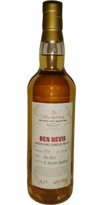 Ben Nevis 1998 JAy Private Cask Selection Ex-Bourbon Hogshead 46% 700ml