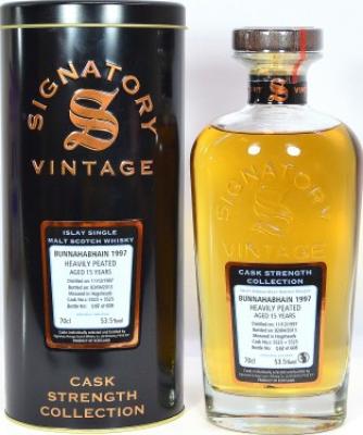 Bunnahabhain 1997 SV Cask Strength Collection Heavily Peated 5506 + 5508 51.9% 700ml