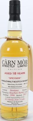 Benrinnes 1996 MMcK Carn Mor Strictly Limited Edition 2 Bourbon Barrels 46% 700ml