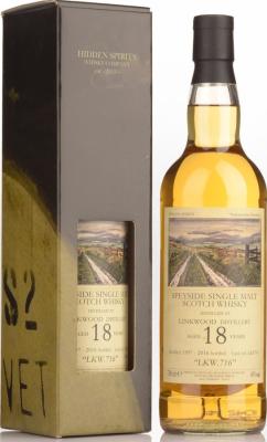 Linkwood 1997 HiSp LKW.716 Ex-Bourbon Cask LK9716 48% 700ml