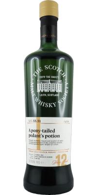 Royal Brackla 2006 SMWS 55.51 A pony-tailed pedant's potion Refill Ex-Bourbon Hogshead 58.3% 700ml