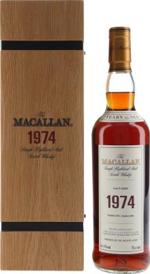 Macallan 1974 Fine & Rare Puncheon #929038 56.5% 700ml