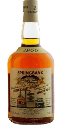 Springbank 1966 Local Barley Bourbon 54.9% 750ml