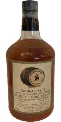 Teaninich 1984 SV Vintage Collection Dumpy Oak Cask #4097 57.6% 750ml