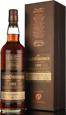 Glendronach 1992 Single Cask Oloroso Sherry Butt #394 55.5% 700ml
