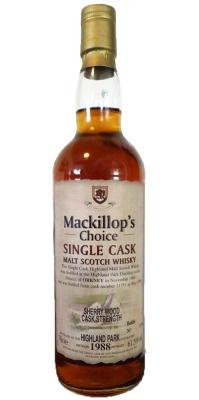 Highland Park 1988 McC Single Cask #11751 61.5% 700ml