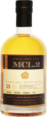 Single Malt Scotch Whisky 1992 American Oak Cask 1408825 MR. Malt Shenzhen China 51.5% 700ml