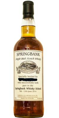 Springbank Whisky School 2014 47.5% 700ml