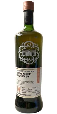 Glen Elgin 2007 SMWS 85.75 For folk who like the Spanish oak 1st Fill Ex-Oloroso Sherry Hogshead Finish 58.7% 700ml