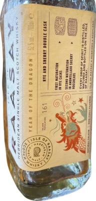 Raasay Year of the Dragon 52% 700ml