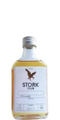 Stork Club 2016 100% Roggen Distillery Only Handbottled Deutsche Napoleon Eiche 60% 200ml