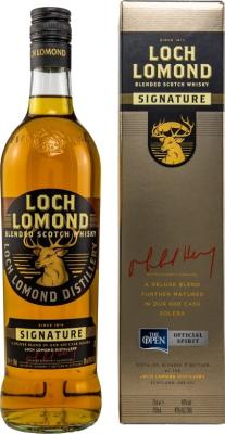 Loch Lomond Signature Blended Scotch Whisky Solera Vat 40% 700ml