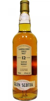 Glen Scotia 12yo 43% 750ml