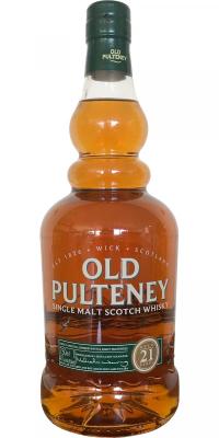 Old Pulteney 21yo Ex-Bourbon & Ex-Fino Sherry IBHL USA New York 46% 750ml