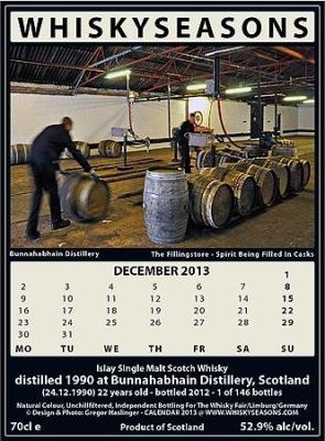 Bunnahabhain 1990 WF Whiskyseasons European Oak Cask 52.9% 700ml