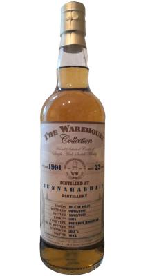 Bunnahabhain 1991 WW8 The Warehouse Collection Bourbon Hogshead #3074 50.8% 700ml